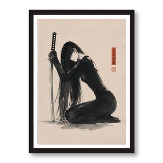 Katana Girl poster/cuadro