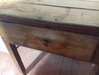 Mesa Tocinera Antigua Madera