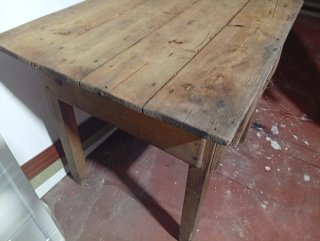 Mesa Tocinera Antigua Madera