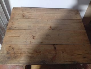 Mesa Tocinera Antigua Madera