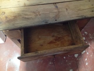 Mesa Tocinera Antigua Madera