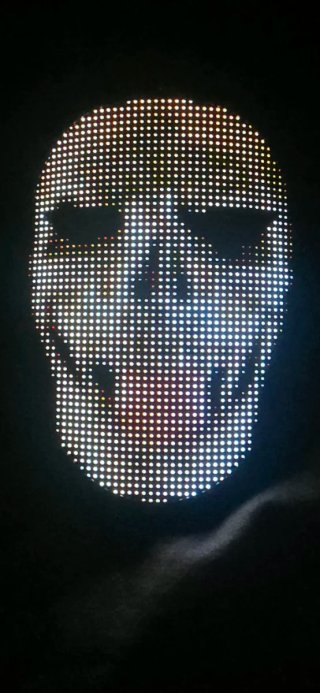Maschera LED App Shining App Mask