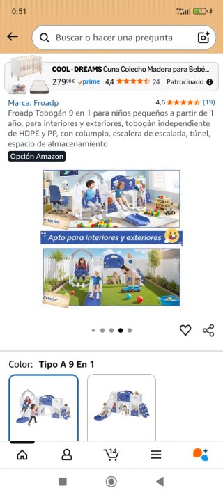 Parque de juegos infantil 9 en 1