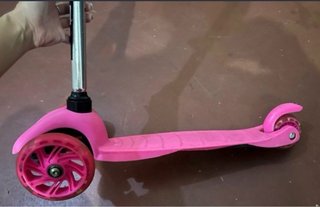 Patinete 3 ruedas infantil rosa