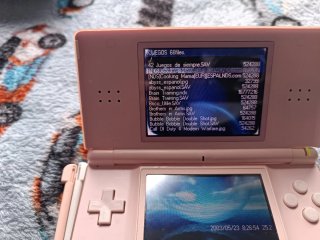 Nintendo DS Lite Rosa con Cargador