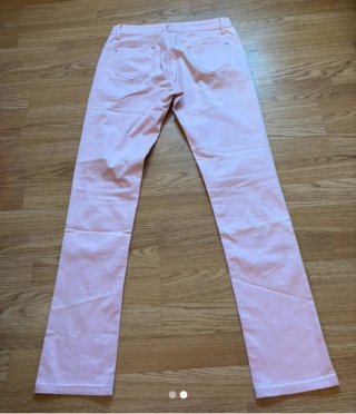 Pantalón vaquero rosa mujer