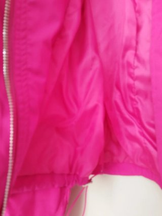 Bomber rosa donna.