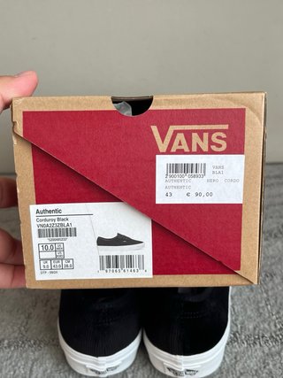 Scarpe Vans nere taglia 43