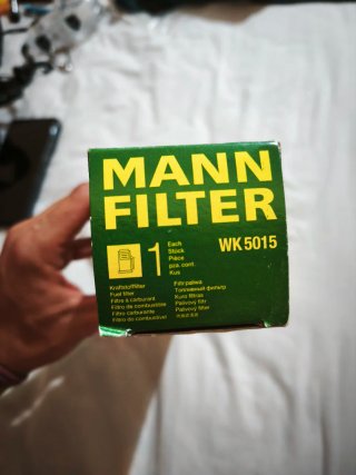 Filtro de combustible MANN-FILTER WK 5015