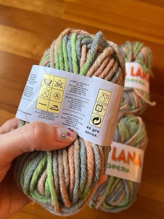 La Lana Opera verde