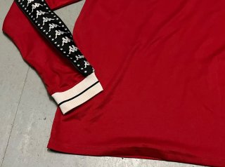 Camiseta Kappa Roja Manga Larga