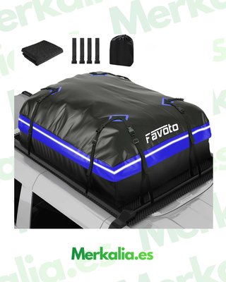 COFRE BAUL TECHO PLEGABLE COCHE FAVOTO 566L IMPER.