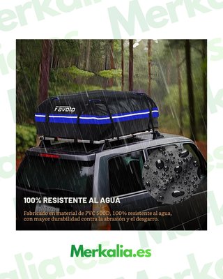 COFRE BAUL TECHO PLEGABLE COCHE FAVOTO 566L IMPER.