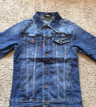 Giacca Dsquared2 Denim Blu
