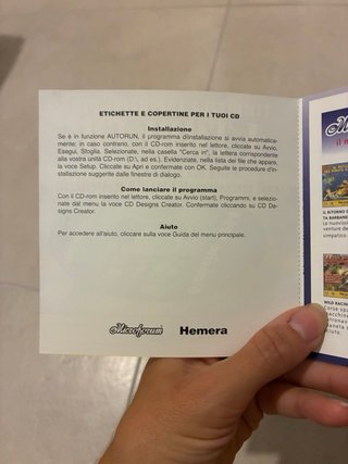 Cd per fare etichette/copertine Cd Nuovo