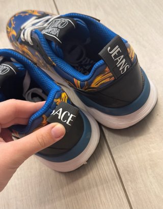 Scarpe Versace Jeans Couture Blu e Oro