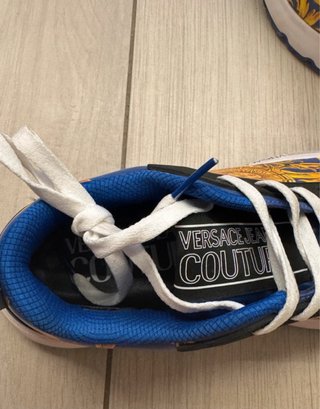 Scarpe Versace Jeans Couture Blu e Oro