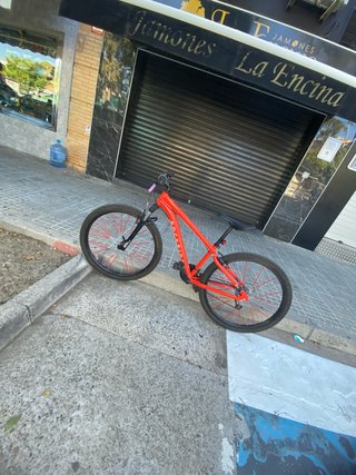 Bicicleta Rockrider naranja