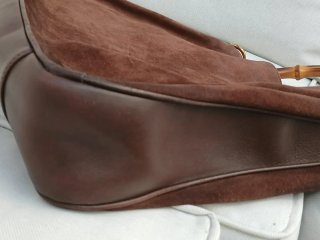 Borsa Gucci Bamboo Gamosa Marrone Vintage