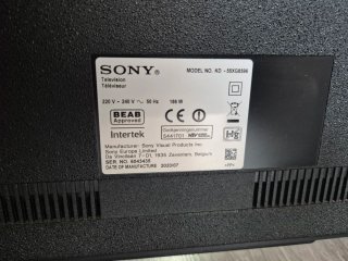 TV Sony KD-55XG8596 Negra