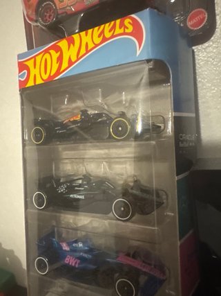 Pack 5 Coches Hot Wheels Formula 1