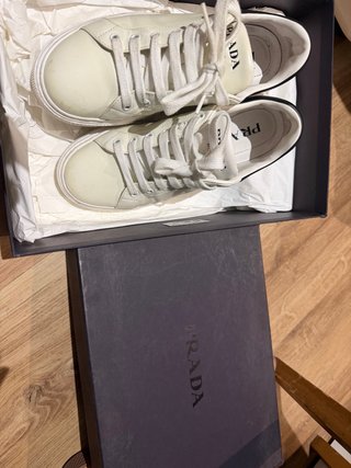 Zapatillas Prada Negro/Blanco