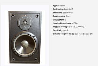 Monitores Infinity SM62 (Altavoces)