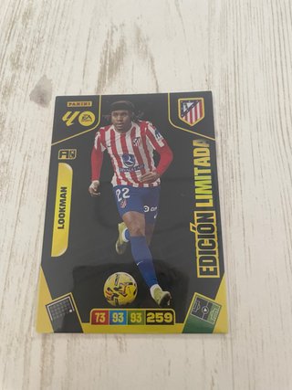 Cromo Lookman Edición Limitada Adrenalyn Panini