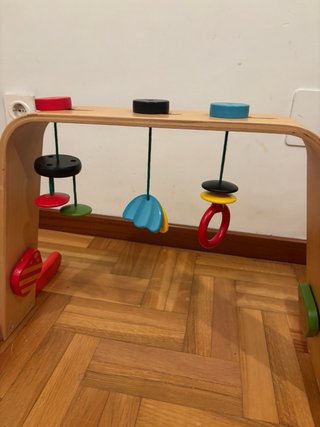 Gimnasio Bebé Madera IKEA LEKA