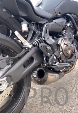 Tubo de escape Akrapovic Yamaha MT-07
