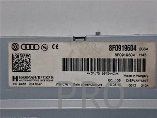 Pantalla Audi Q5 (8R)(2008->)