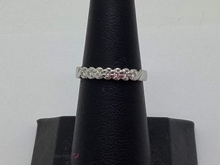 sortija oro 18k con piedra con diamante
