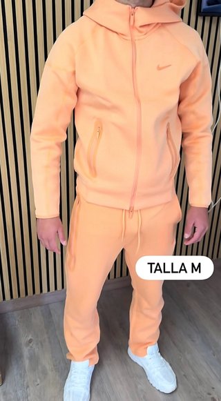 Chándal Nike Tech Fleece Naranja Talla M