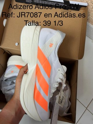 Adidas Adizero Adios Pro 4W JR7087 Talla 39 1/3