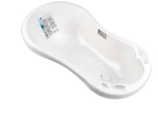 Bañera para bebé blanca