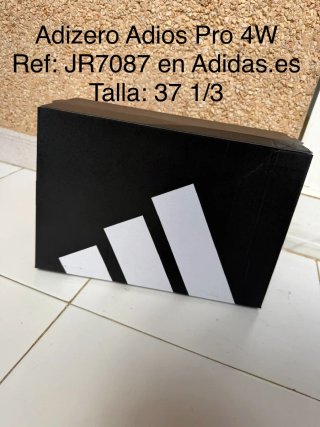 Adidas Adizero Adios Pro 4W JR7087 Talla 37