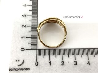 anillo oro 18k con piedra