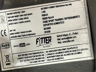 FITNESS BICICLETA Estática FYTTER RY-04R Spinning