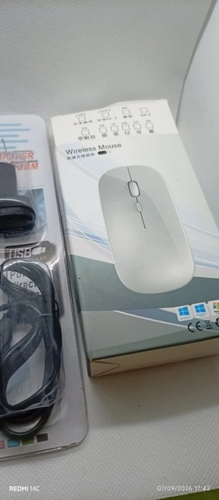 Lote PC: Ratón USB + Mini Aspirador