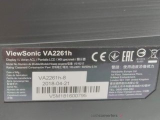 monitor led viewsonic va2261 21.5 led