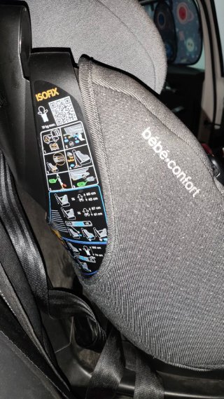 Silla de coche Bebe Confort gris