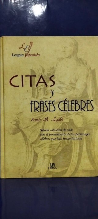 Libro Citas y Frases Célebres LIBSA