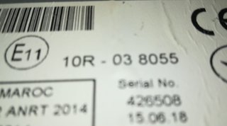 Toyota 10r038055 pantalla auris 354977