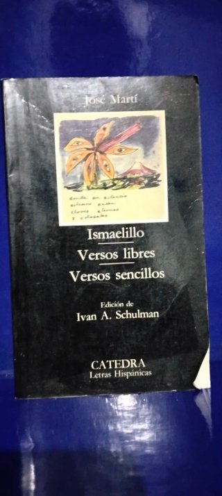 Libro Ismaelillo Versos Libres Versos Sencillos