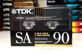 2x Cassetes TDK SA 90 High Position
