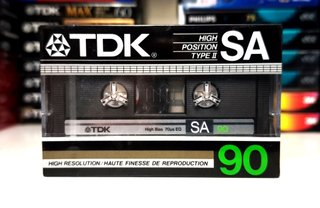 2x Cassetes TDK SA 90 High Position