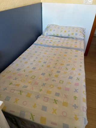 Cama canapé de  90cm con colchón