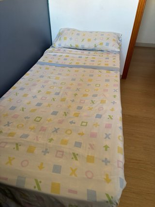 Cama canapé de  90cm con colchón