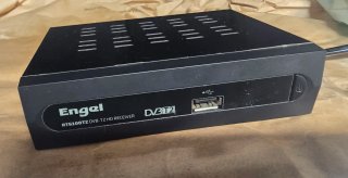 Receptor Engel DVB-T2 HD Grabador
