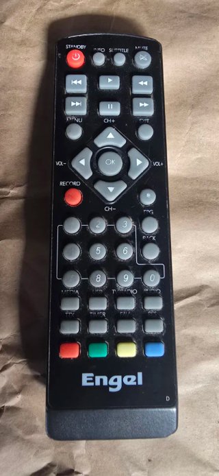 Receptor Engel DVB-T2 HD Grabador